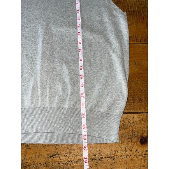 Mens Polo Ralph Lauren Gray‎ Pima Cotton Super Soft Sweater Vest Size Large - Picture 6 of 6